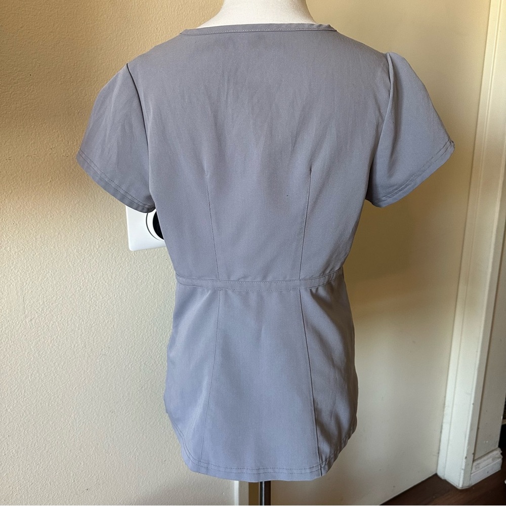 Jaanuu scrub top grey - Picture 5 of 5